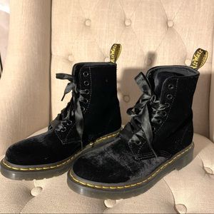 Dr. Martens Pascal Velvet Boots